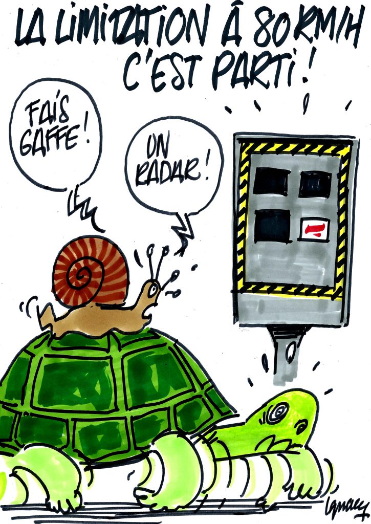 Ignace - Limitation à 80, c'est parti !