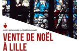 24 & 25 novembre 2018 : vente de Noël à Lille