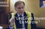 Upinsky en gilet jaune pour épingler la Macronie