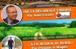 16 février 2019 à Toulouse – De la décadence urbaine à un retour au rural