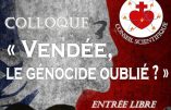 Le génocide vendéen présenté au Parlement européen par Civitas – Explications d’Alain Escada sur Radio Courtoisie