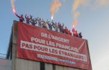 Génération Identitaire occupe la Caisse d’allocations familiales de Bobigny