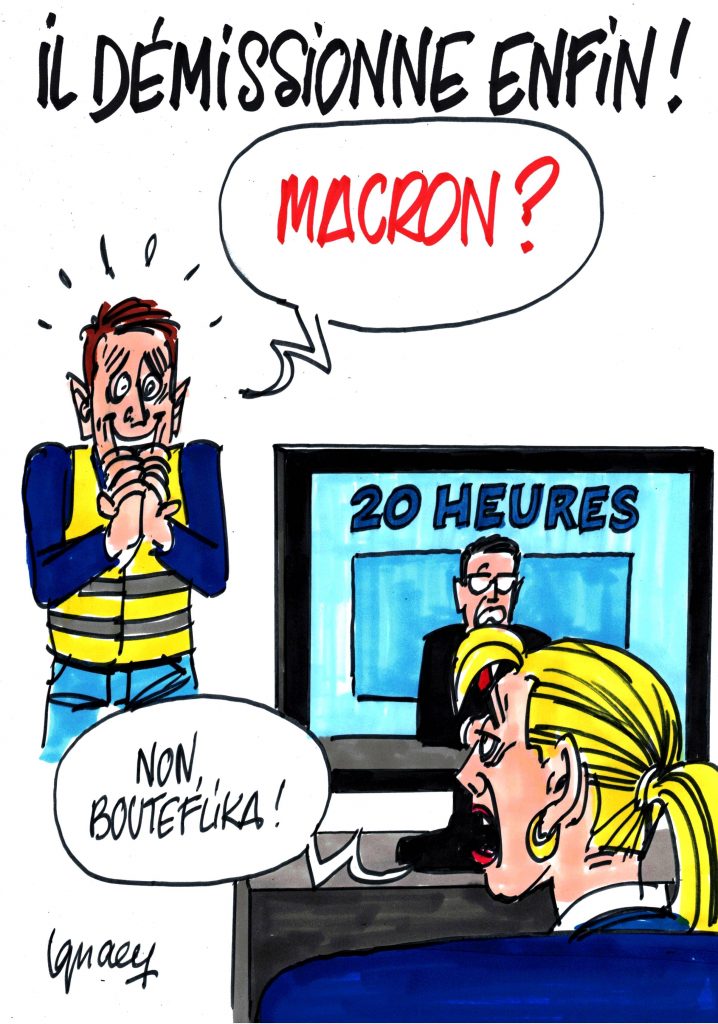 Ignace - Il démissionne enfin !
