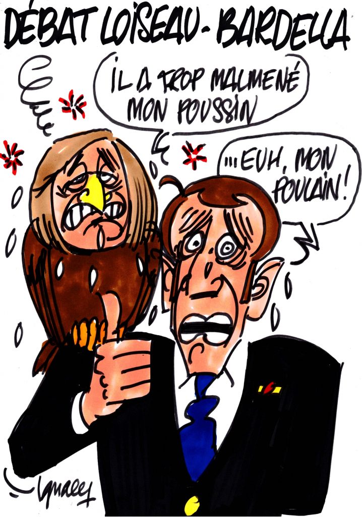 Ignace - Débat Loiseau - Bardella