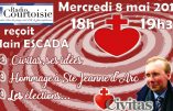 Ce mercredi 8 mai, Alain Escada sera l’invité de Radio Courtoisie