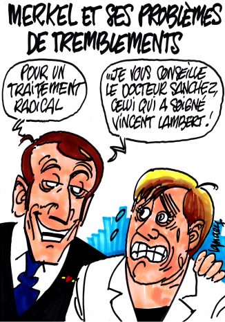 Ignace - Merkel et ses problèmes de tremblements
