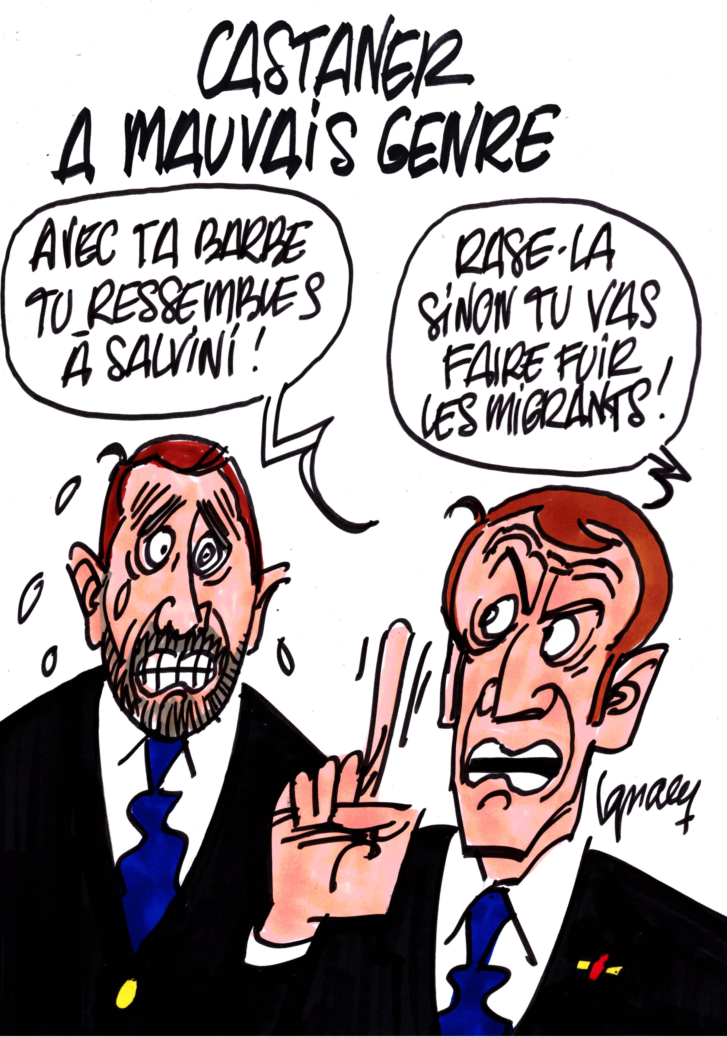 Ignace - Castaner a mauvais genre