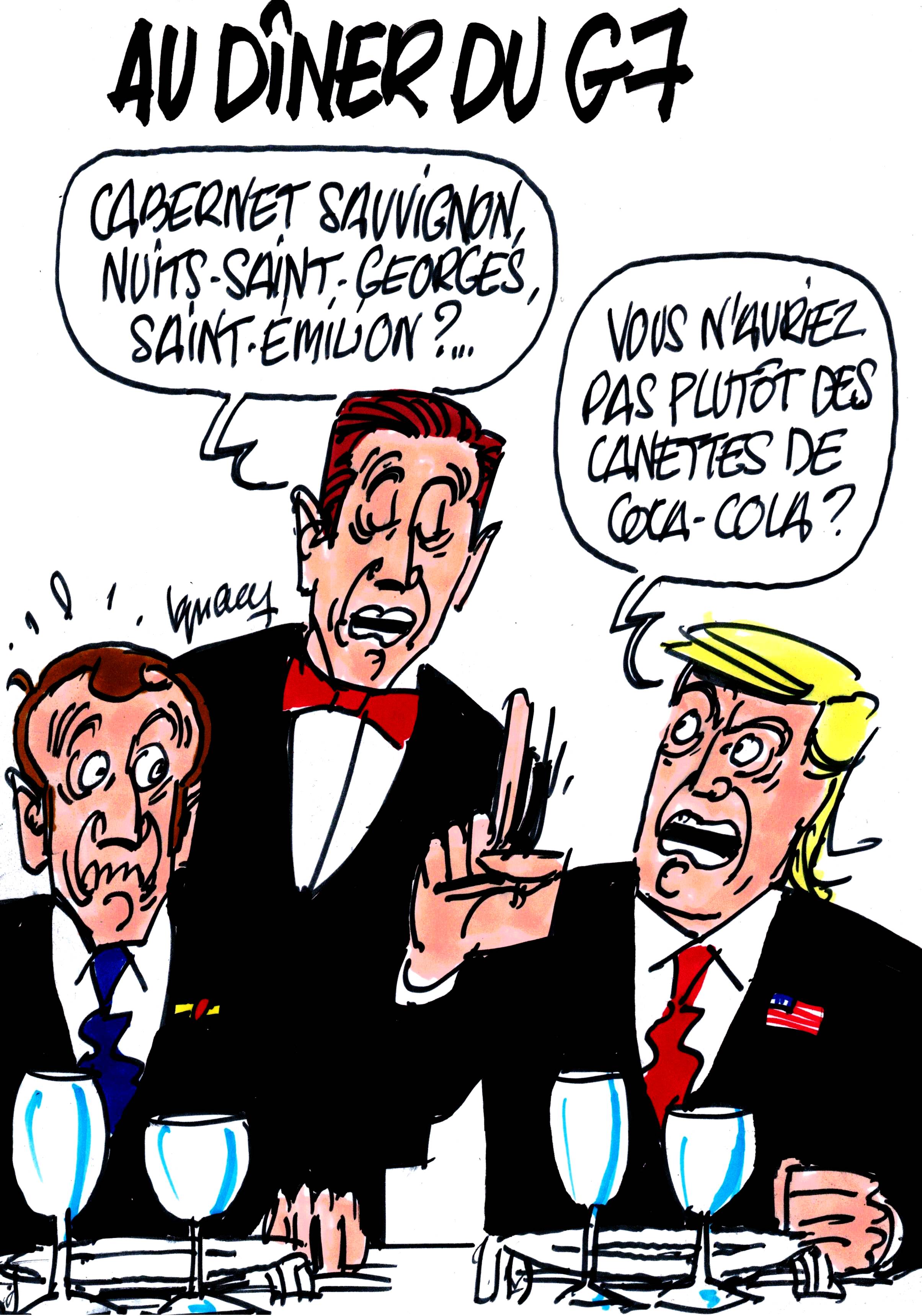 Ignace - Au dîner du G7