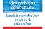 28 septembre 2019 – Salon du livre des écrivains combattants