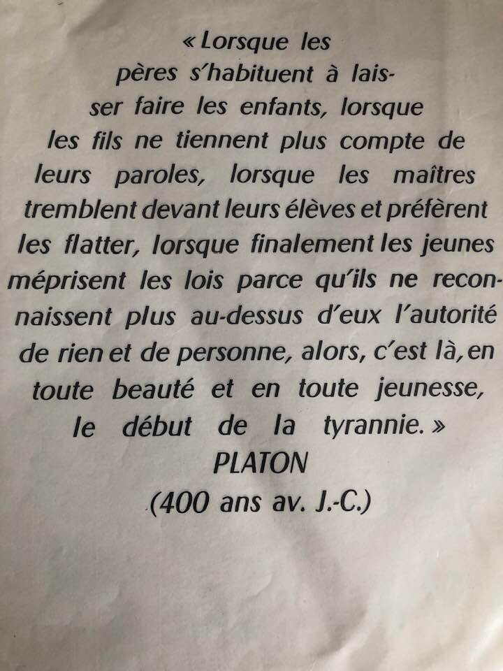 Le phénomène Greta Thumberg analysé par Platon, 400 av J.C.