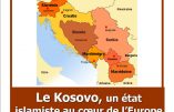 18 novembre 2019 à Paris – Conférence « Le Kosovo, un Etat islamiste au cœur de l’Europe »