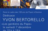 7 décembre 2019 à Genève – Dédicace de la BD « Les gardiens du pape »