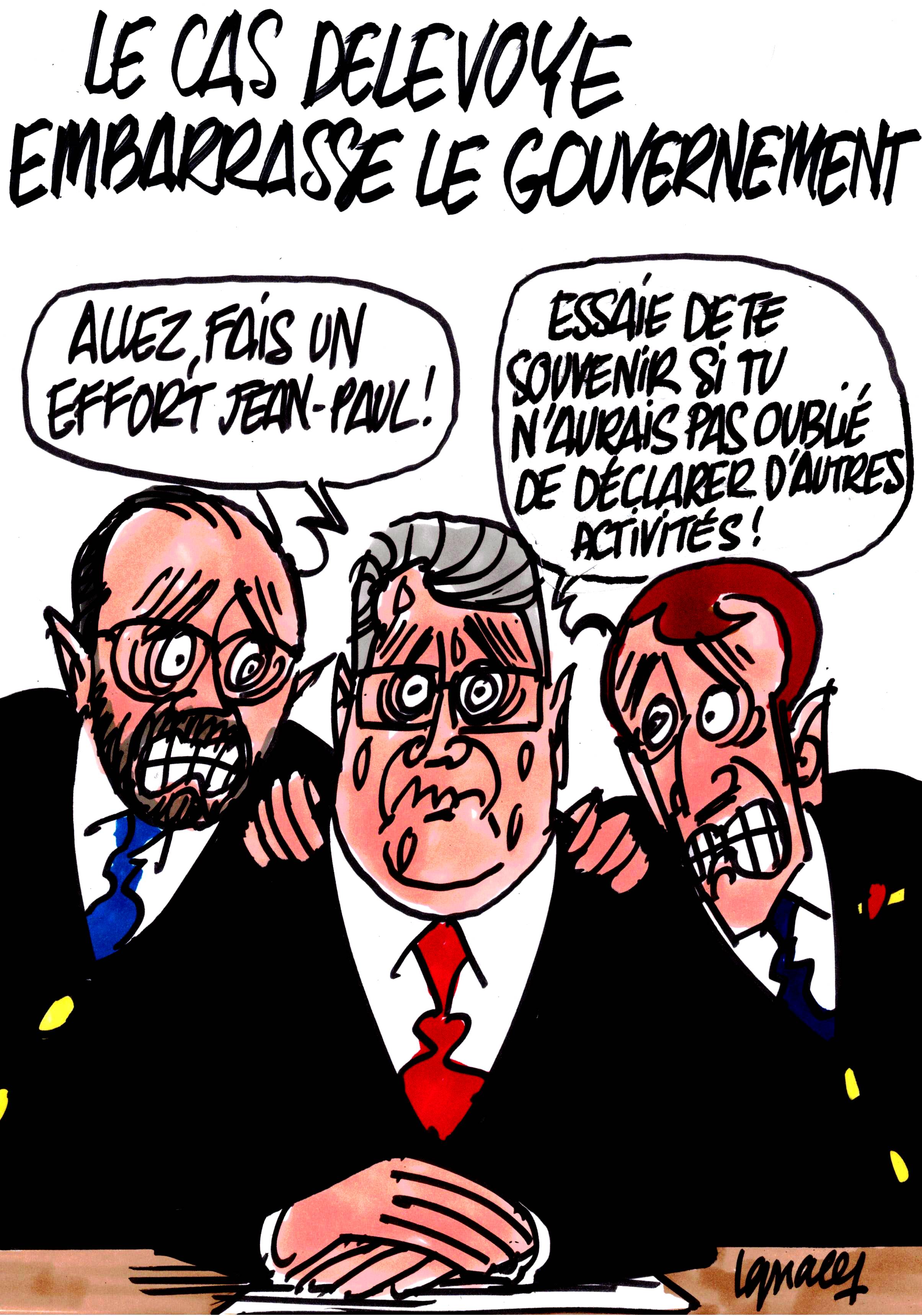 Ignace - Delevoye embarrasse le gouvernement