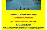 11 janvier 2020 à Aix-les-Bains – Conférence de Jérôme Bourbon