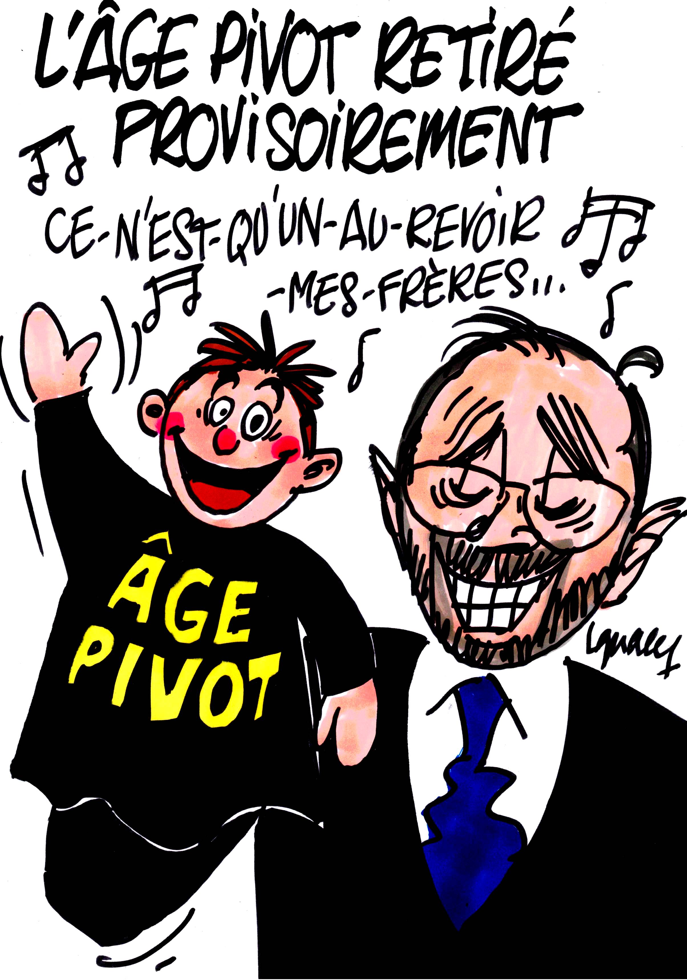 Ignace - Retrait provisoire de l'âge pivot