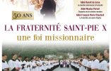 21 mars 2020 – Colloque « La Fraternité Saint-Pie X, une foi missionnaire »