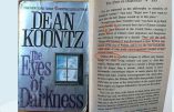 Un roman de Dean Koontz avait imaginé le coronavirus