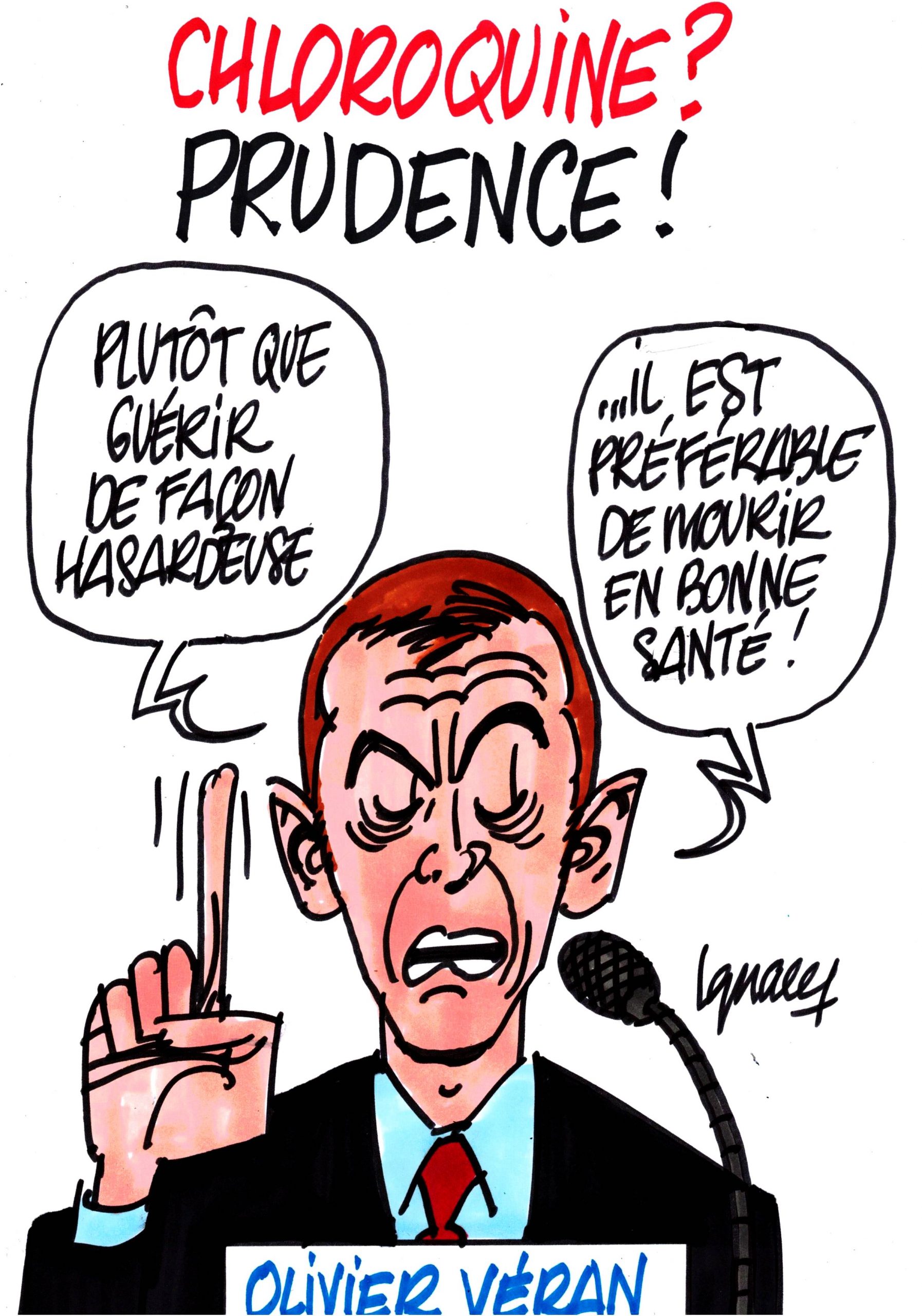 Ignace - Chloroquine ? Pas sûr !