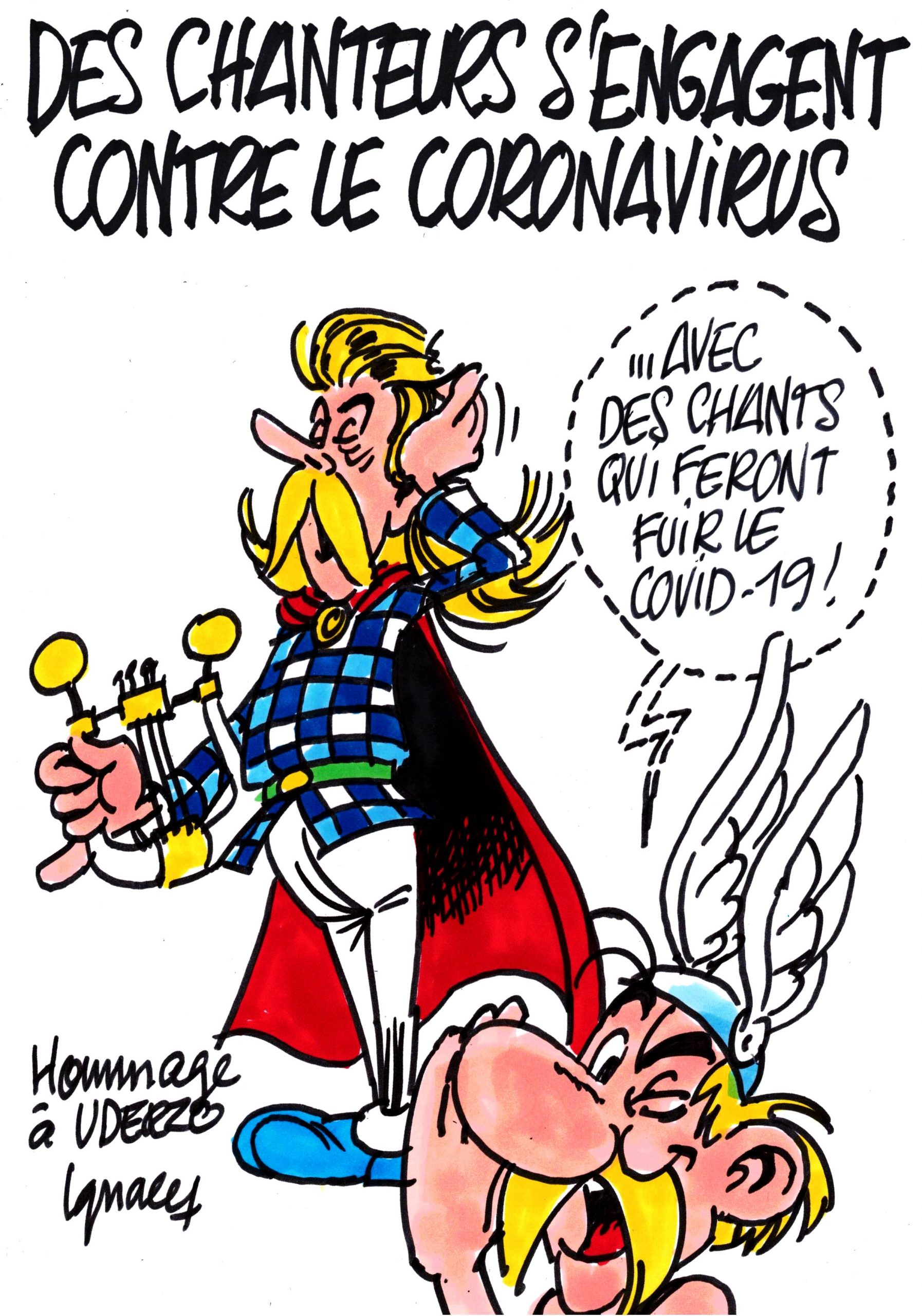 Ignace - Des chanteurs contre le coronavirus