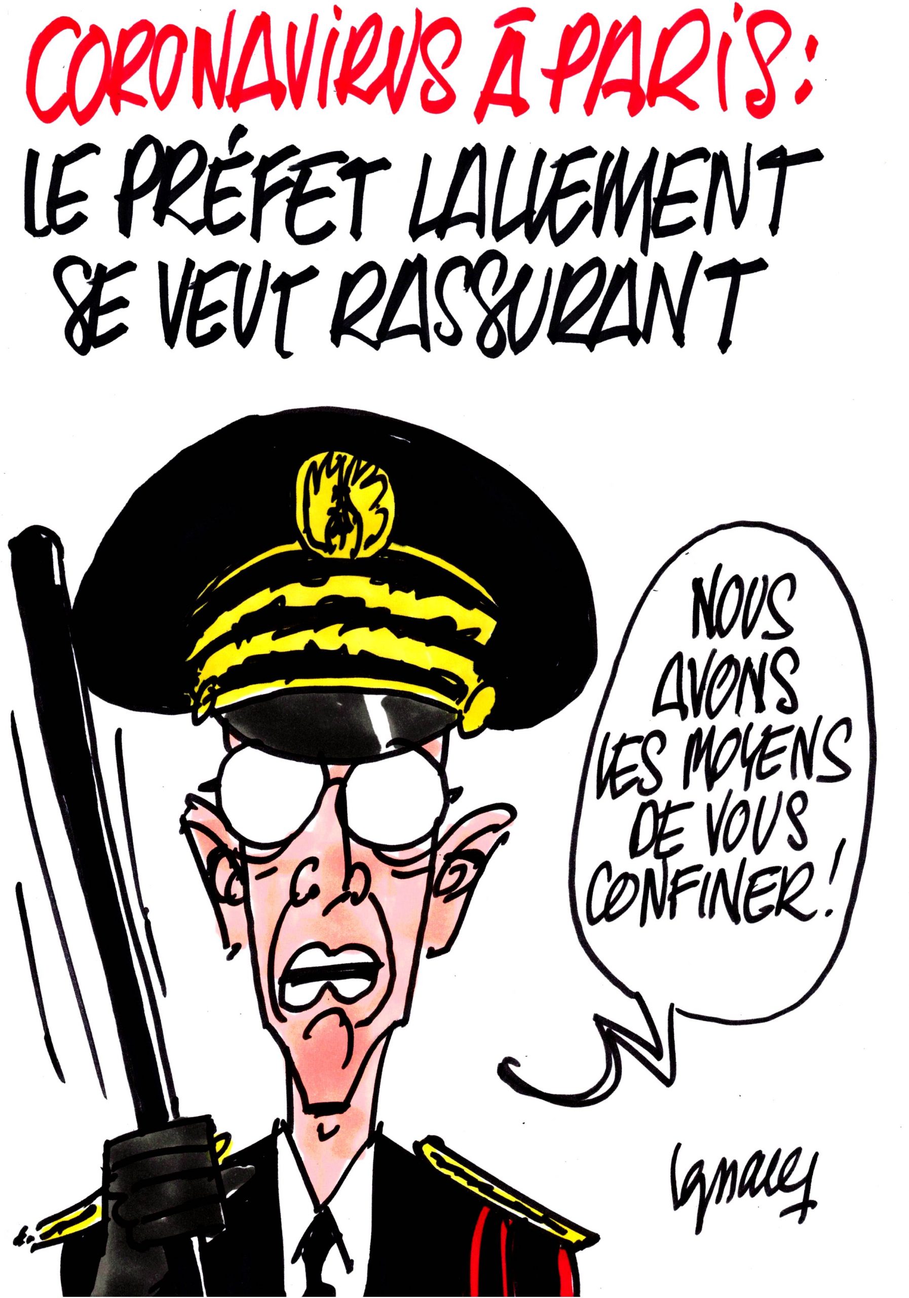 Ignace - Le préfet Lallement rassurant