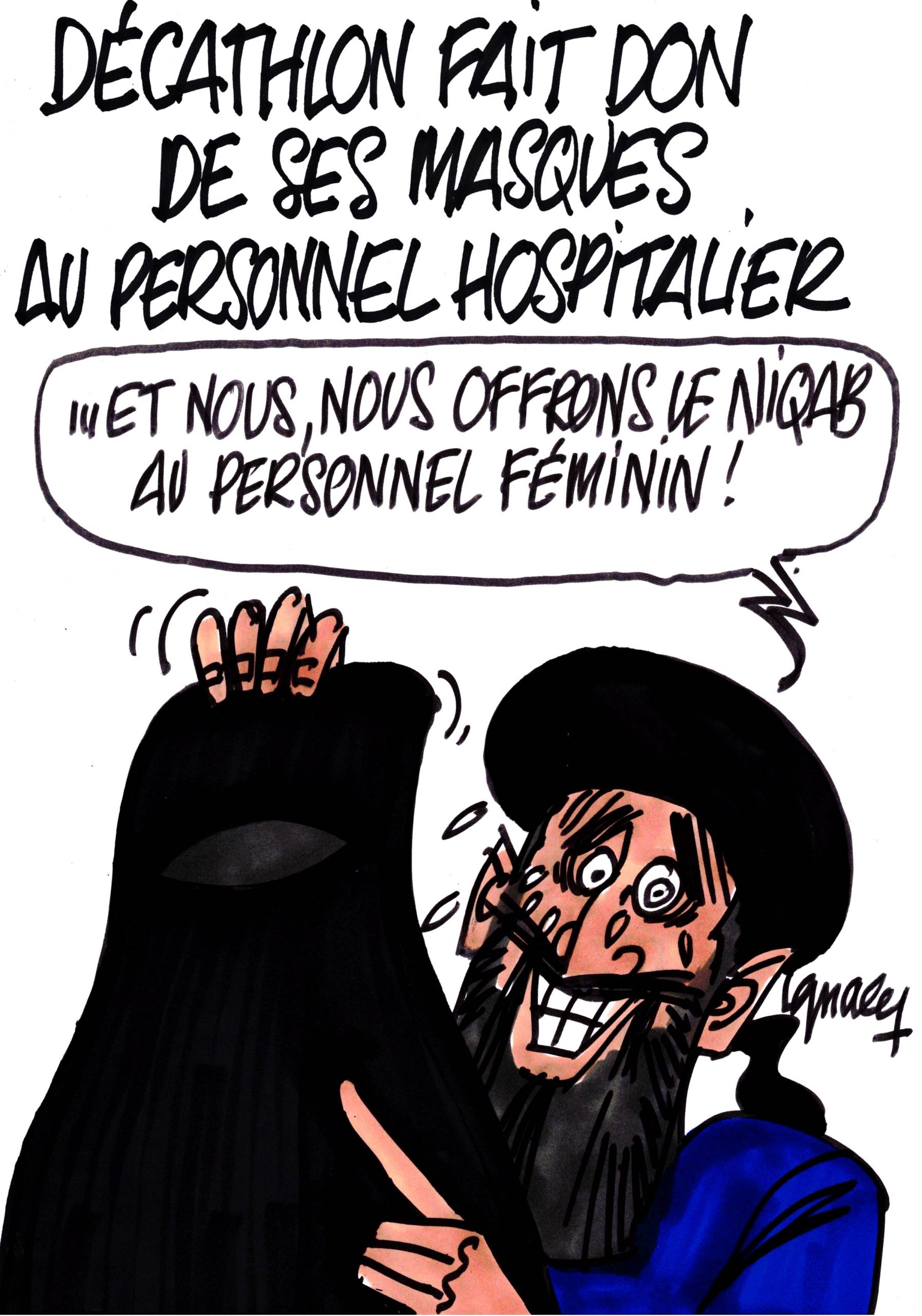Ignace - Décathlon fait don de ses masques aux hôpitaux