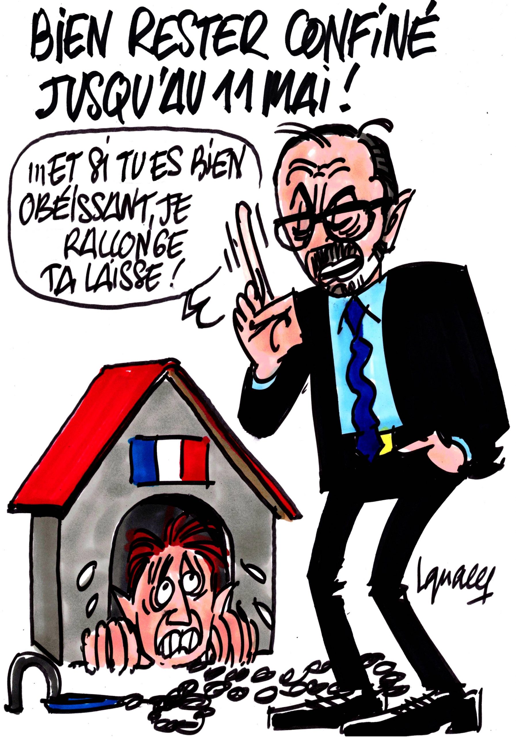 Ignace - Bien rester confiné jusqu'au 11 mai !
