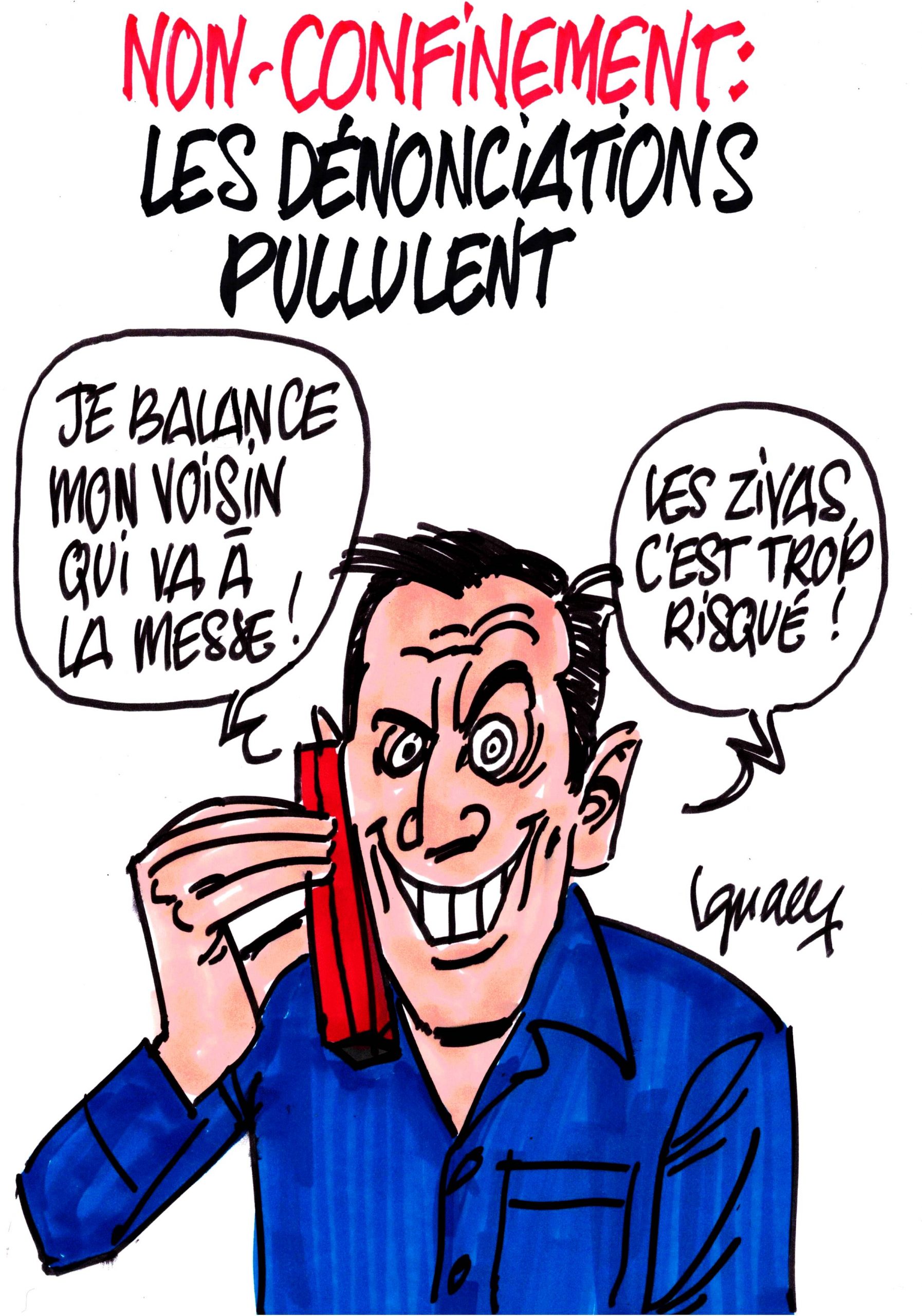 Ignace - Dénonciations de non-confinés