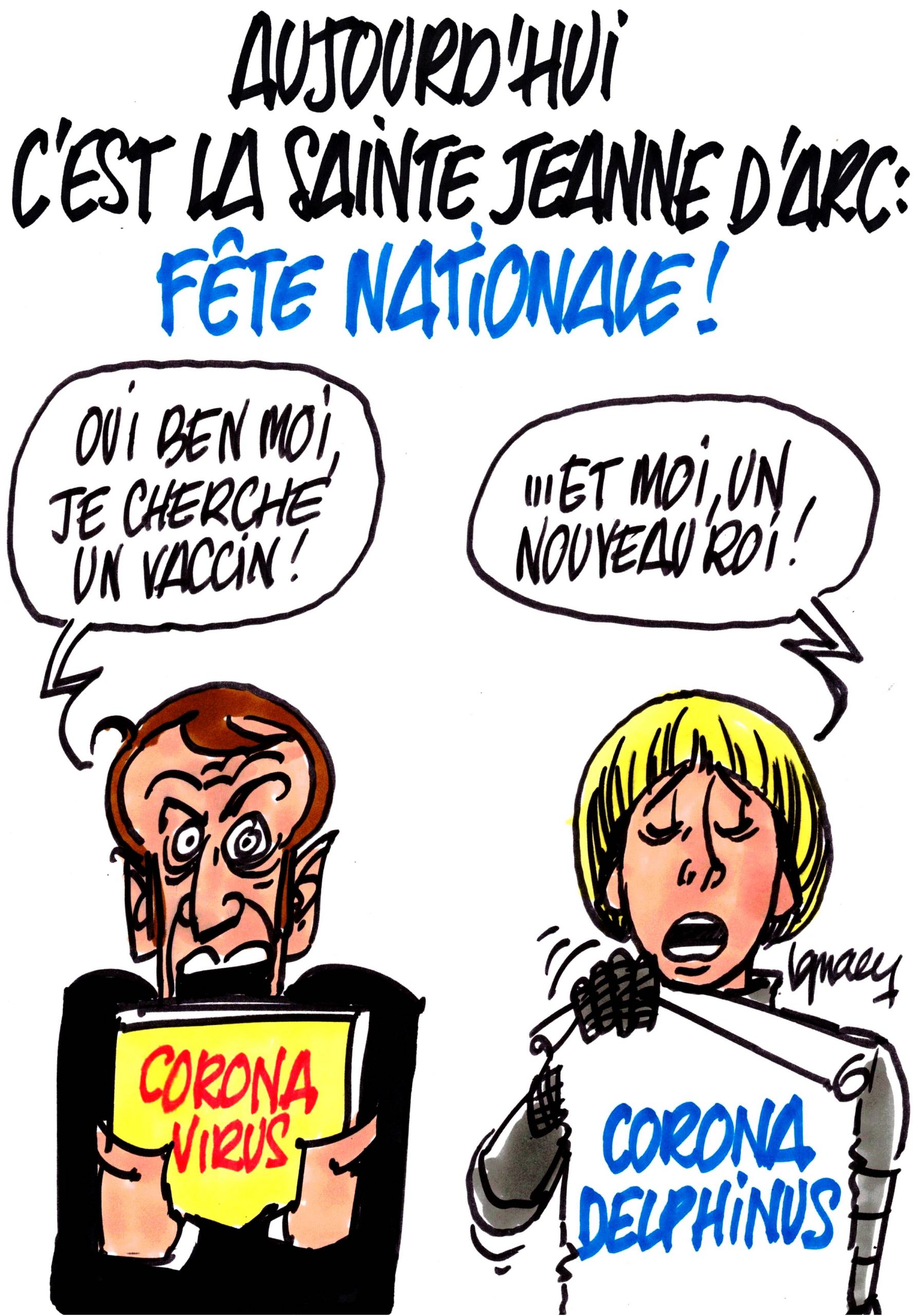 Ignace - C'est la sainte Jeanne d'Arc !