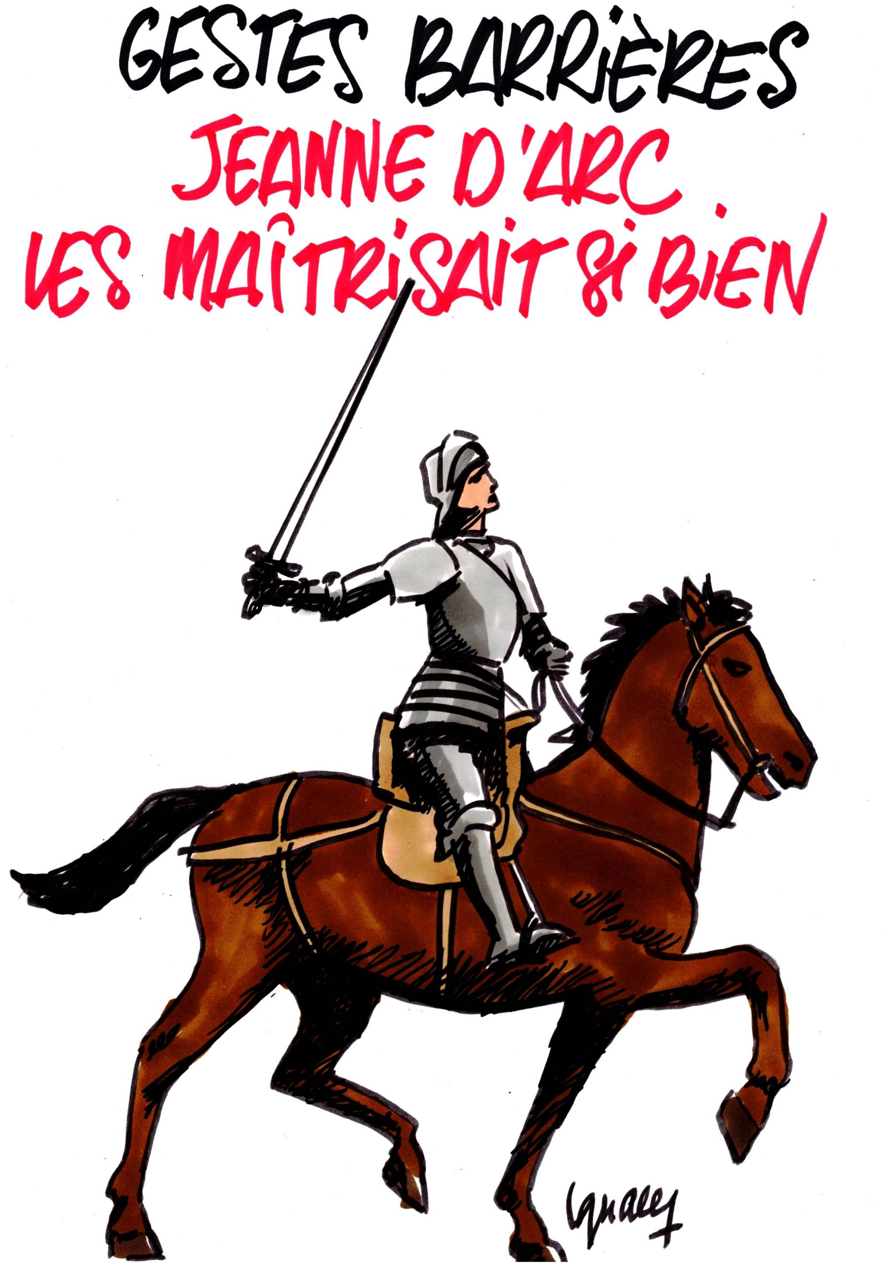 Ignace - Gestes barrières : Jeanne les maîtrisait si bien