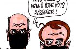 Ignace - Macron et Blanquer en visite dans une école primaire
