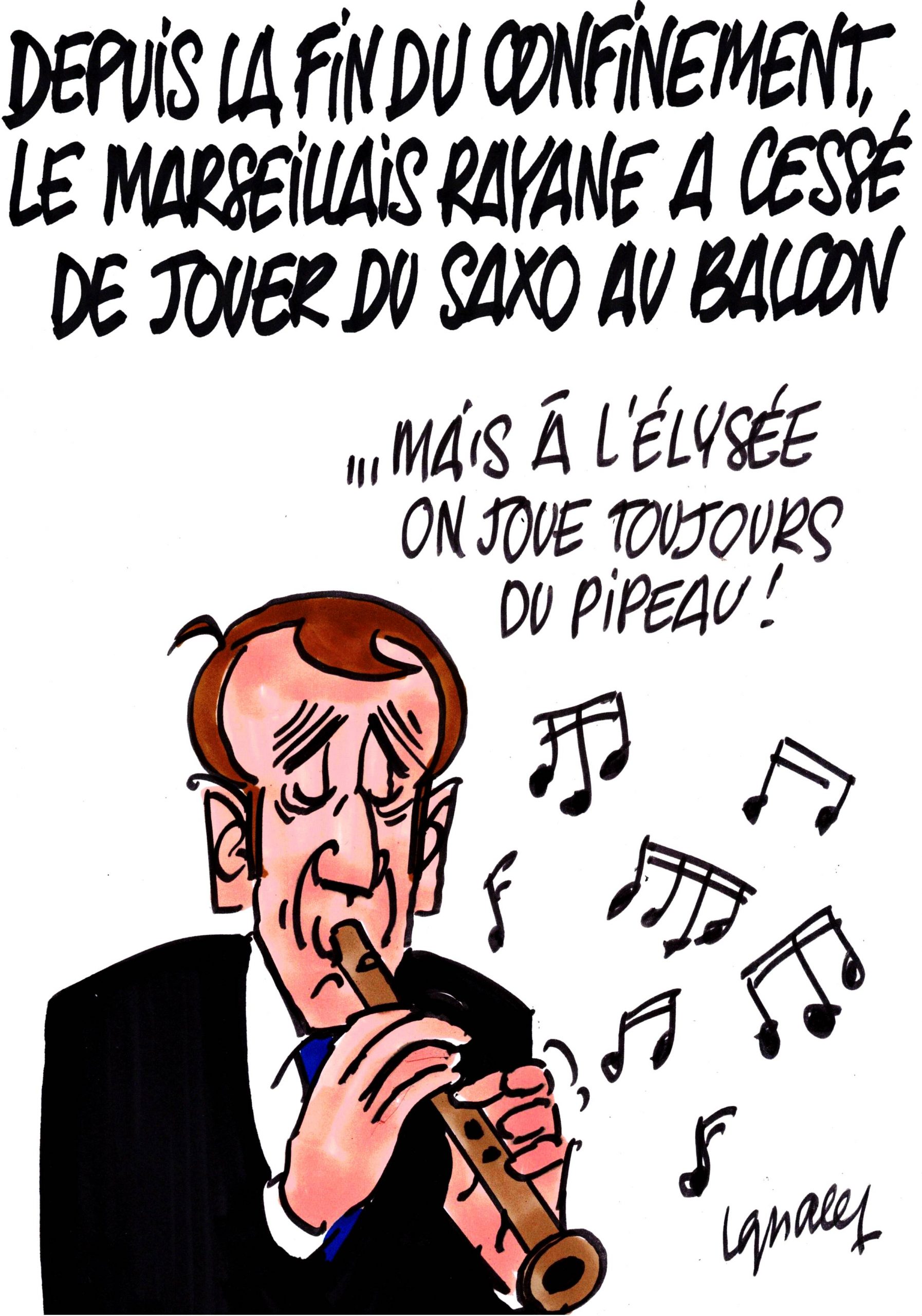 Ignace - Quand le Marseillais cesse de jouer du saxo...