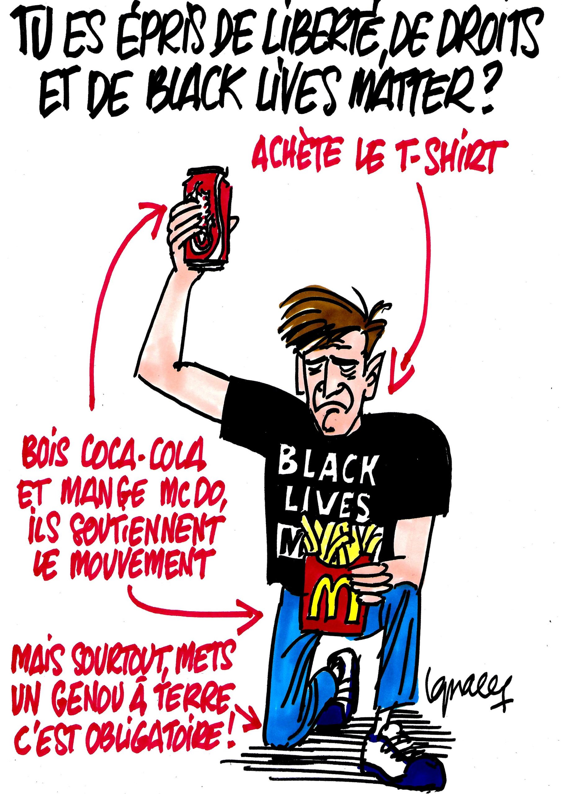 Ignace - Tu es épris de liberté, de droits et de Black lives matter ?