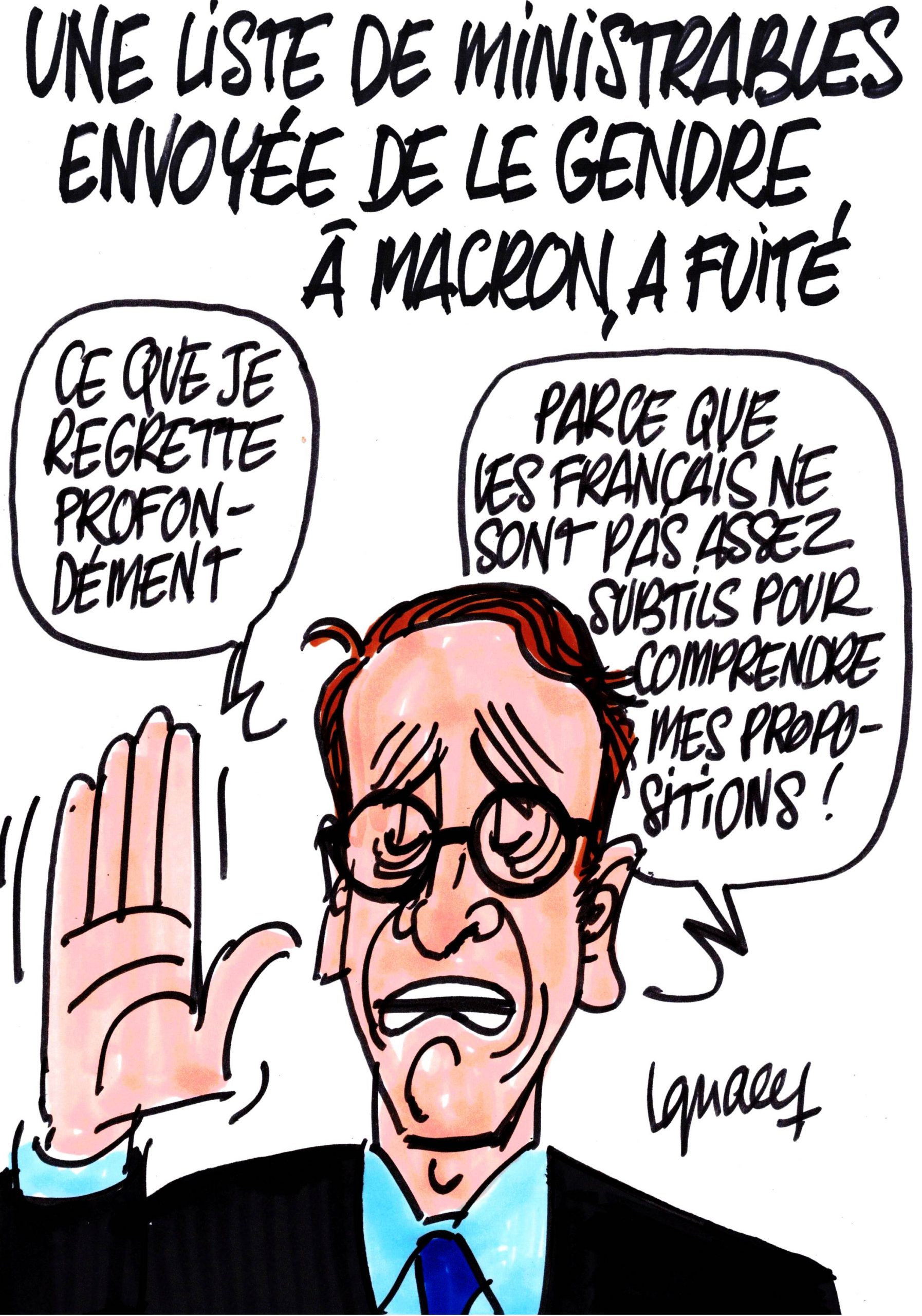 Ignace - La liste de Gilles Le Gendre a fuité