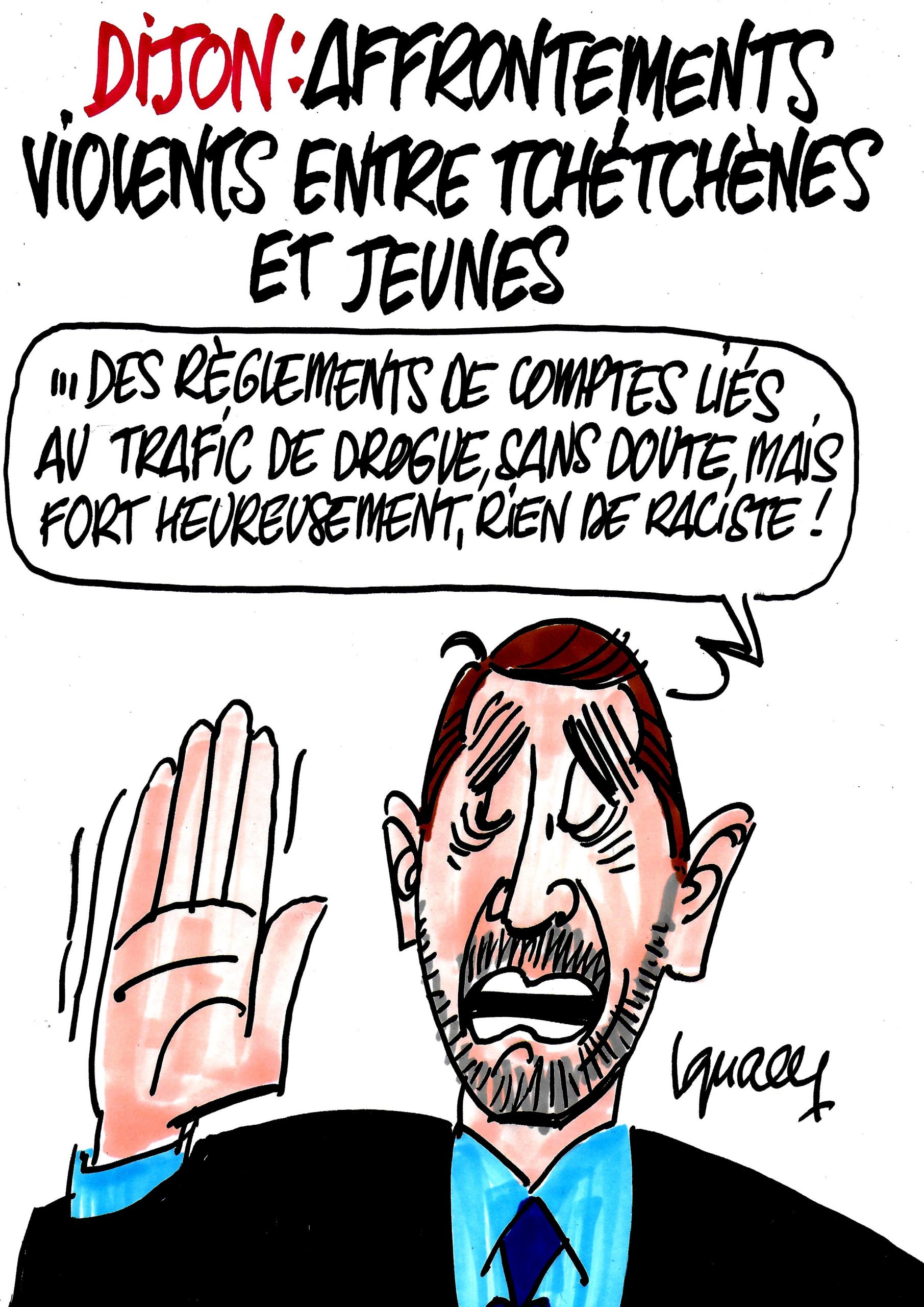 Ignace - Affrontements entre Tchétchènes et jeunes des banlieues