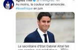 Gabriel Attal, le nouveau porte-parole du gouvernement est le « compagnon » homosexuel de l’eurodéputé Stéphane Séjourné