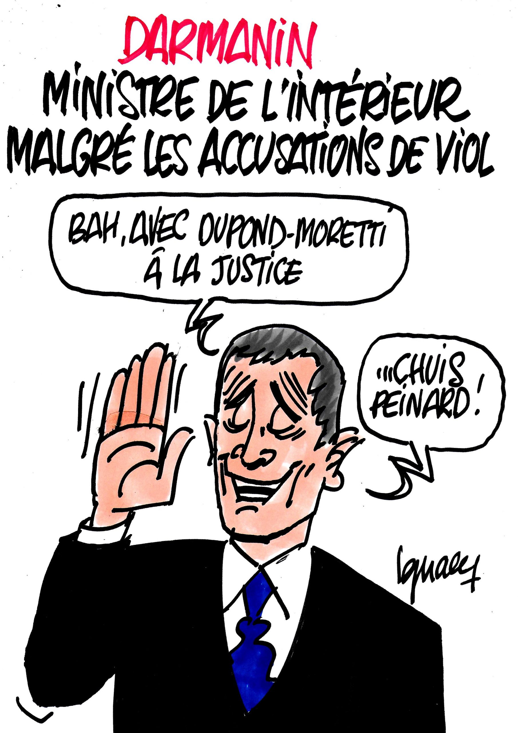 Ignace - Darmanin nommé ministre malgré les accusations de viol