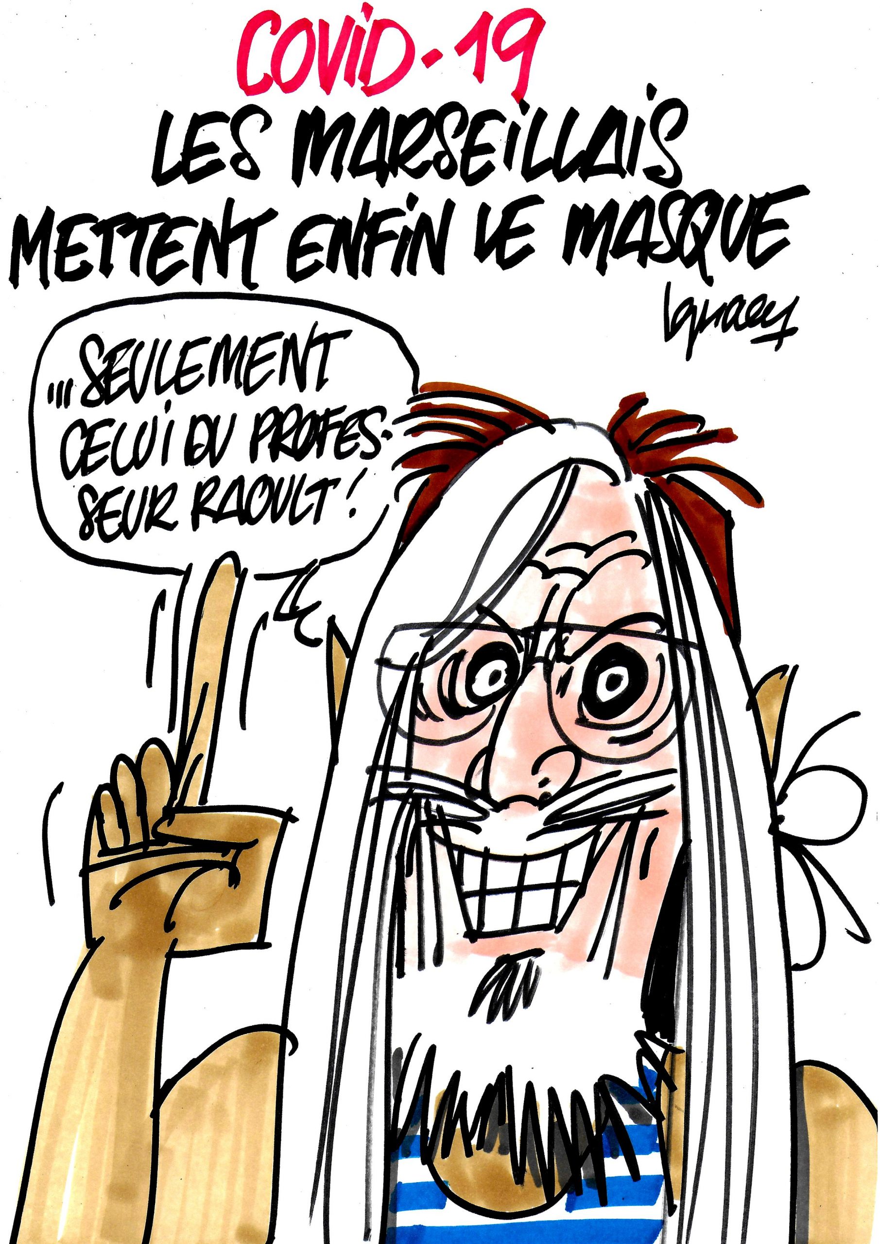 Ignace - Les Marseillais mettent enfin le masque