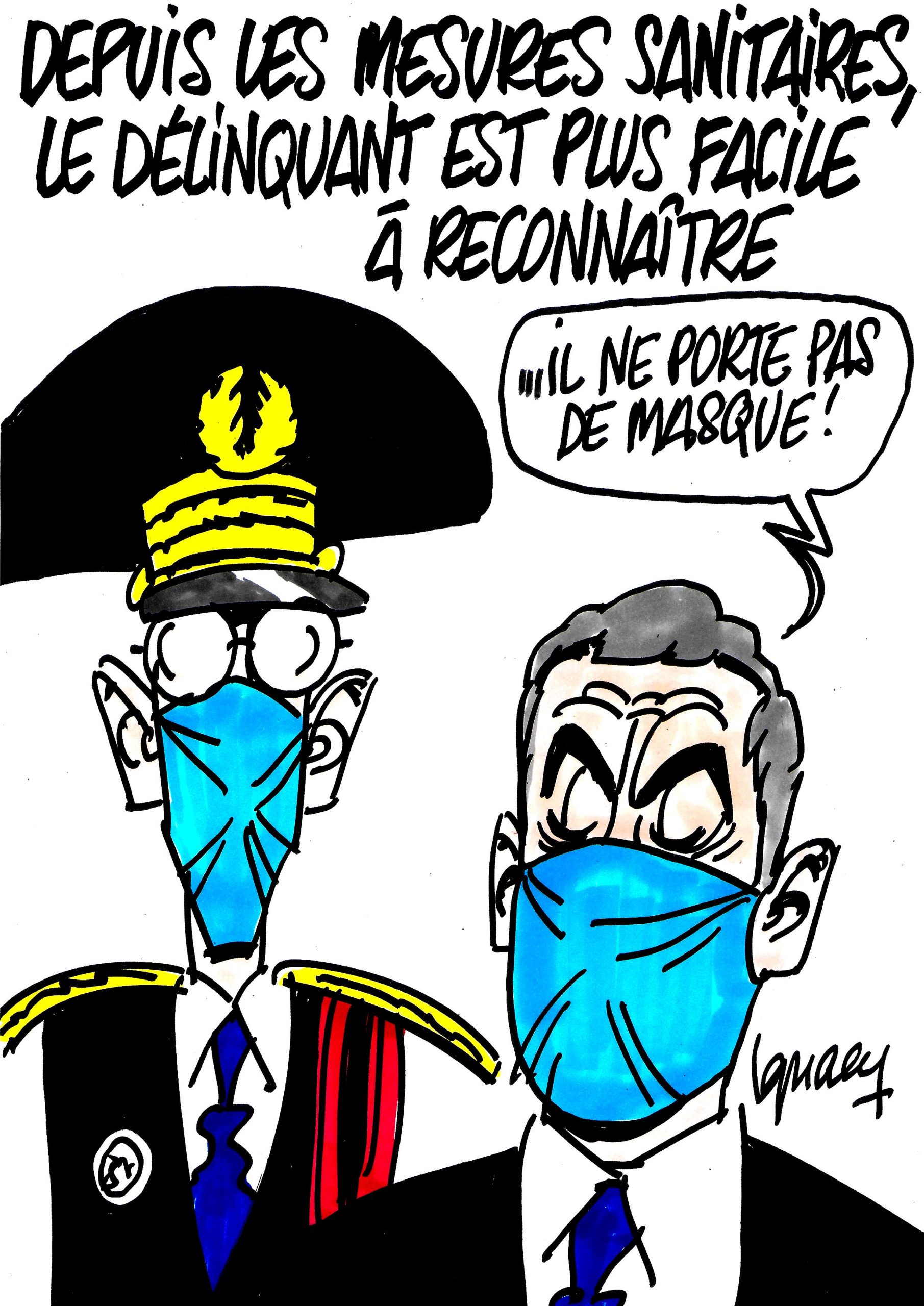 Ignace - Mesures sanitaires et délinquance
