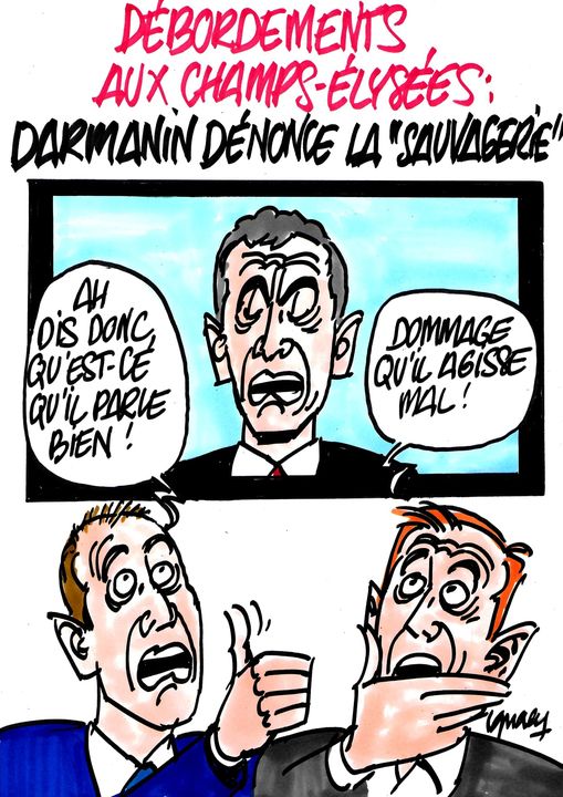 Ignace - Débordements aux Champs-Élysées