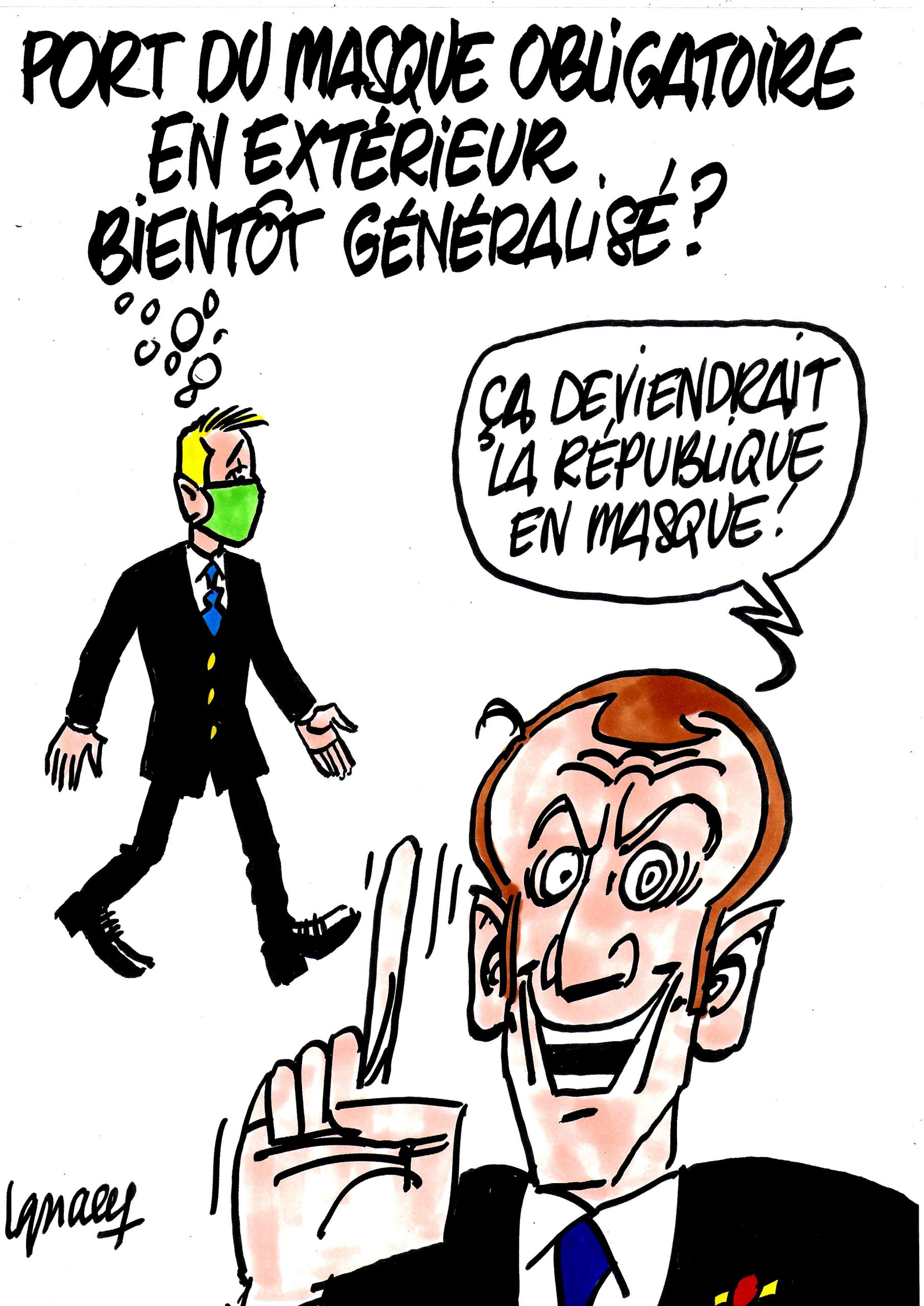 Ignace - Vers un masque obligatoire généralisé ?