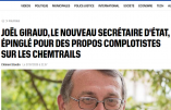 Le secrétaire d’Etat Joël Giraud traité de complotiste pour avoir posé une question sur les chemtrails