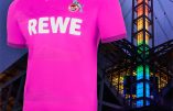 Allemagne soumise à l’islam et aux Lgbtqi : mosquée sur le maillot de foot rose fushia