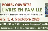 Portes ouvertes Livres en Famille -2, 3, 4, 5 octobre Préchac 33730 – Vente de livres au poids