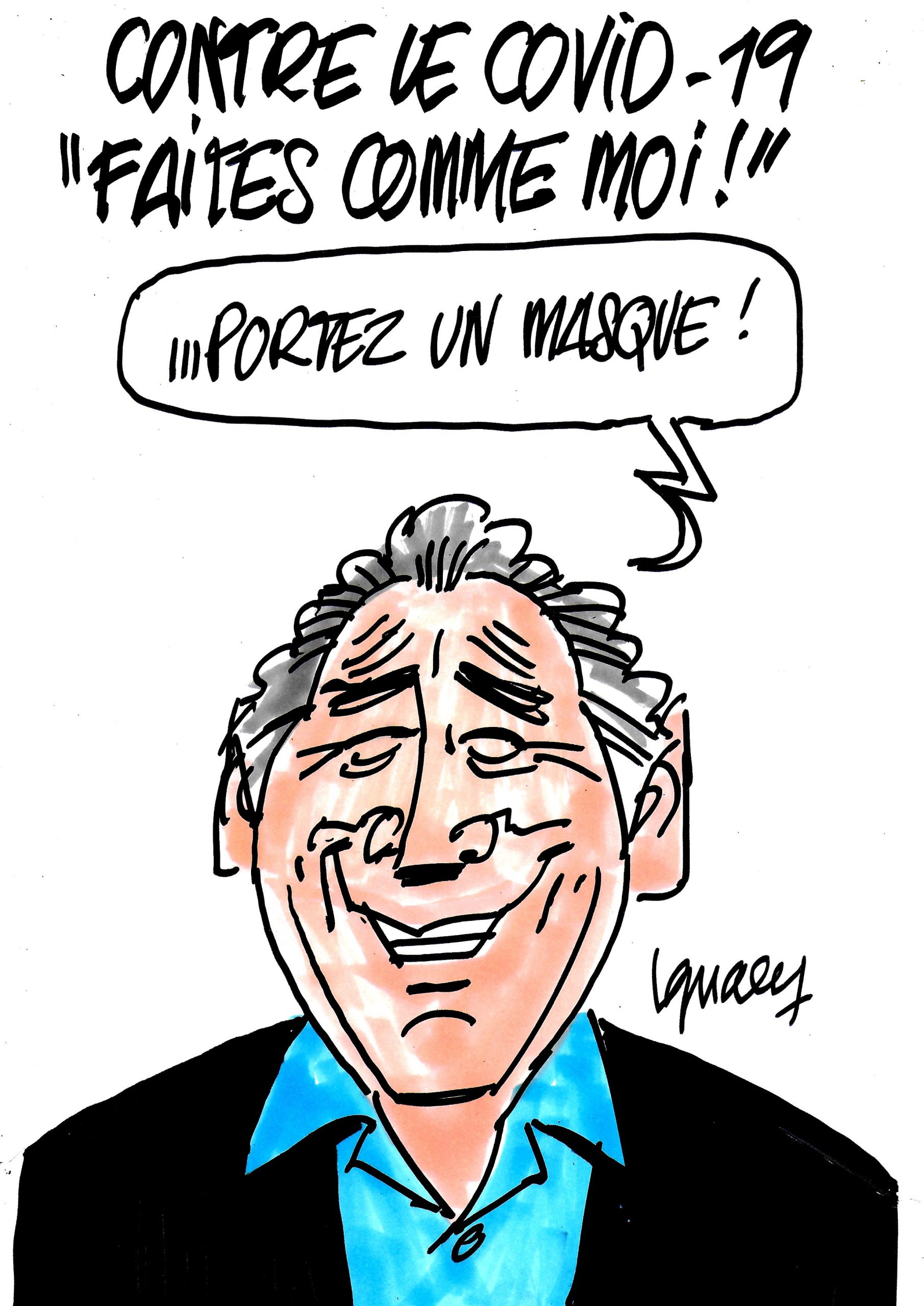 Ignace - Contre le covid, "faites comme moi !"