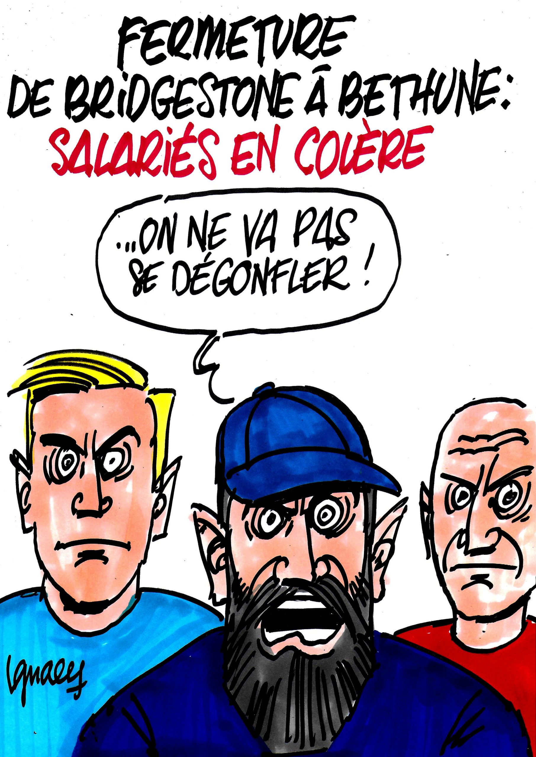 Ignace - Fermeture de Bridgestone annoncée