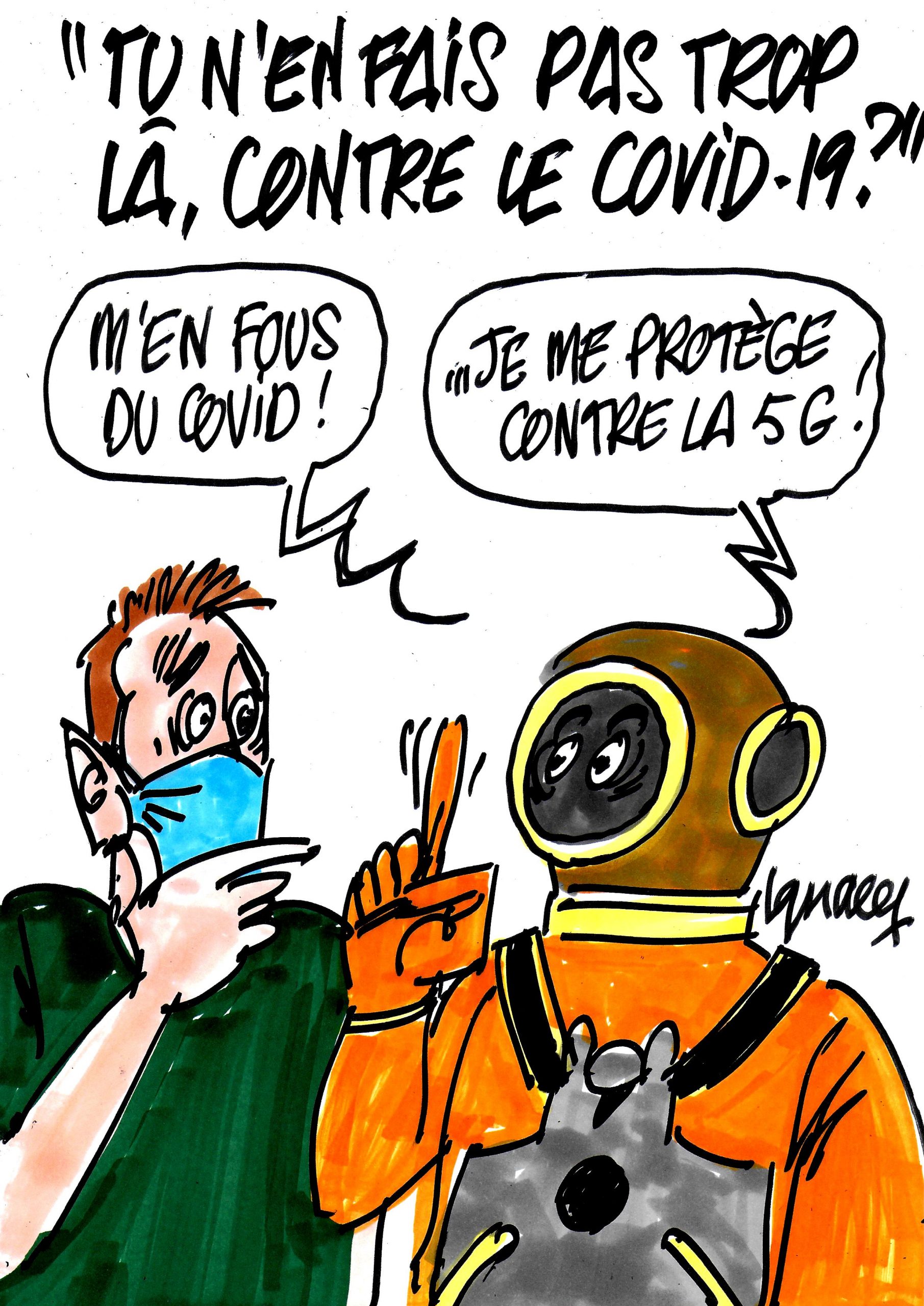 Ignace - Trop de protection contre le covid 19 ?