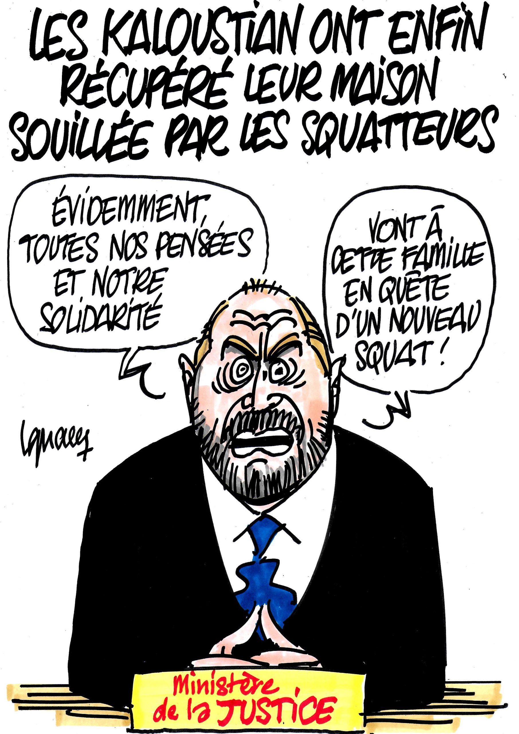 Ignace - Maison squattée libérée, mais souillée