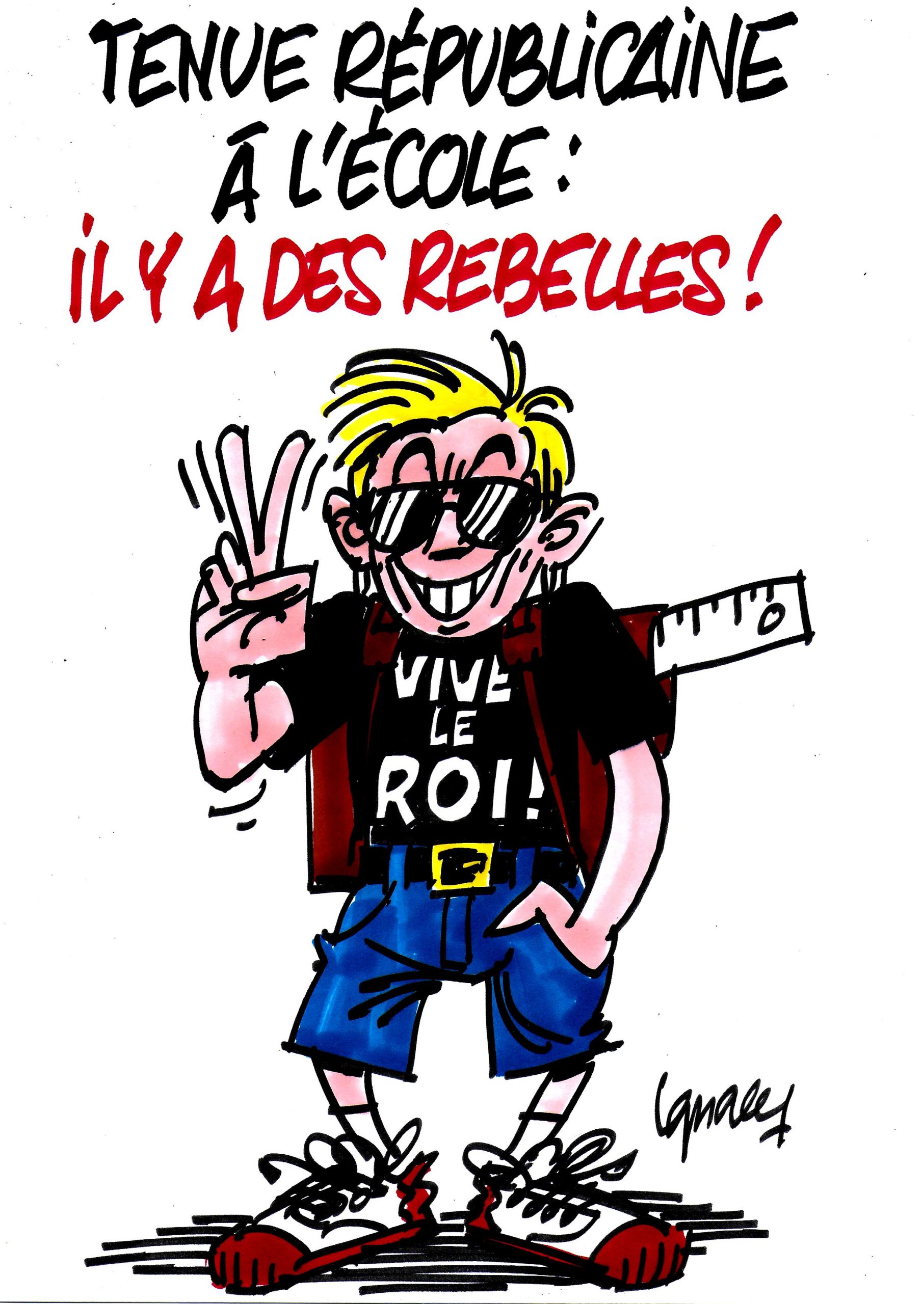 Ignace - Rebelle à la tenue républicaine