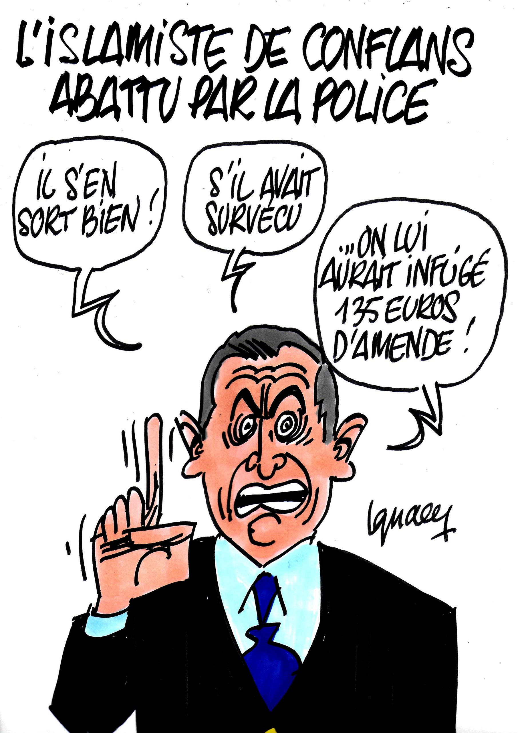 Ignace - L'islamiste de Conflans abattu par la police