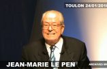 Quand Jean-Marie Le Pen désignait un fléau « bien plus grave que les épidémies »…